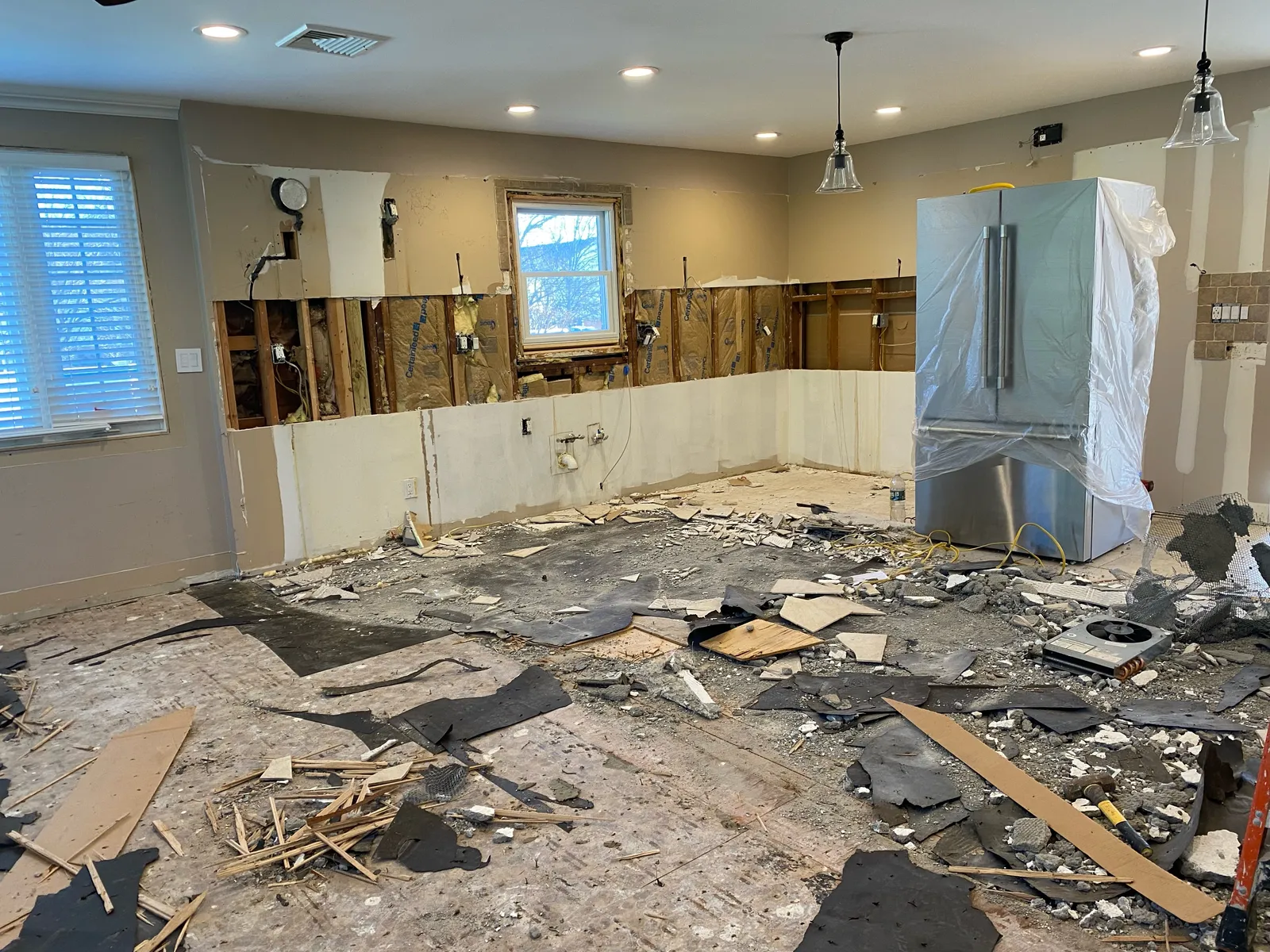 how to prepare for kitchen demolition